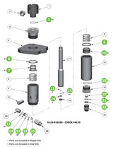 Binks 0115-010309 FX12PP Repair Kit (PTFE)