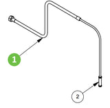 Binks 41-17261, 5 Gallon Siphon Hose & Tube
