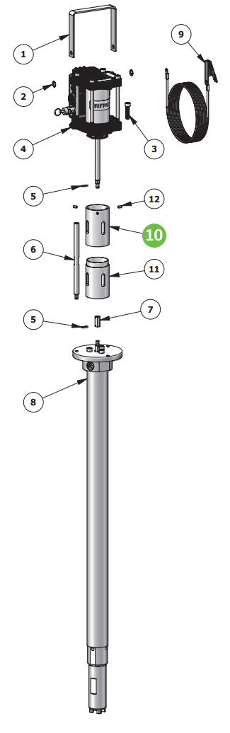 Binks 41-28347 POGO Upper Guard