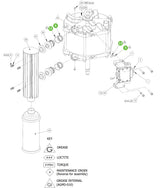 Binks 250682 Air Motor Overhaul Kit