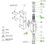 Binks 250682 Air Motor Overhaul Kit