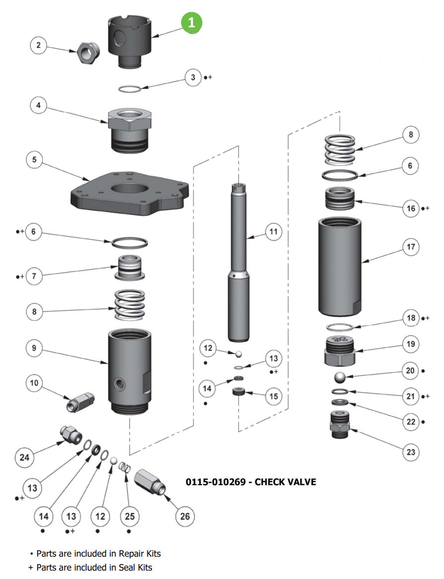 Binks 0115-010232 FX12 Solvent Cup