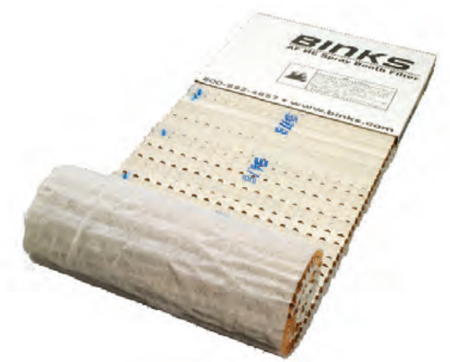 Binks High Efficiency Spray Booth Exhaust Filters – Total Finishing ...