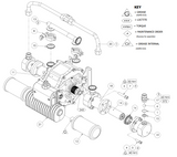 Binks Maple Pump Air Motor Assembly 8/25 - Total Finishing Supplies