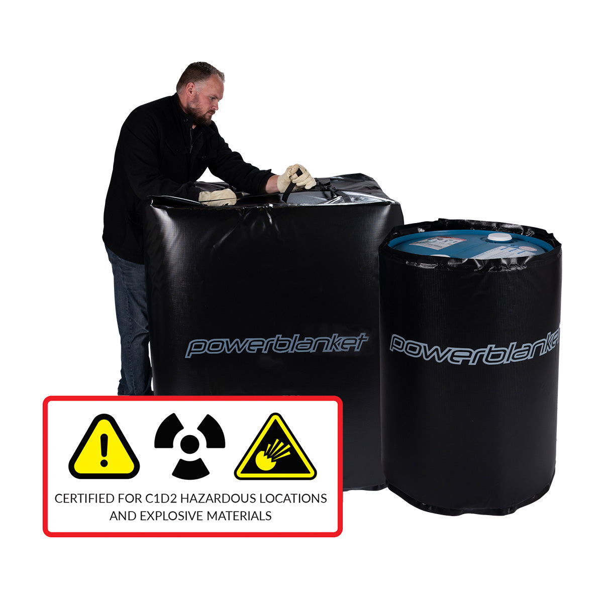 Powerblanket Drum & Tote Heaters - Hazardous Area
