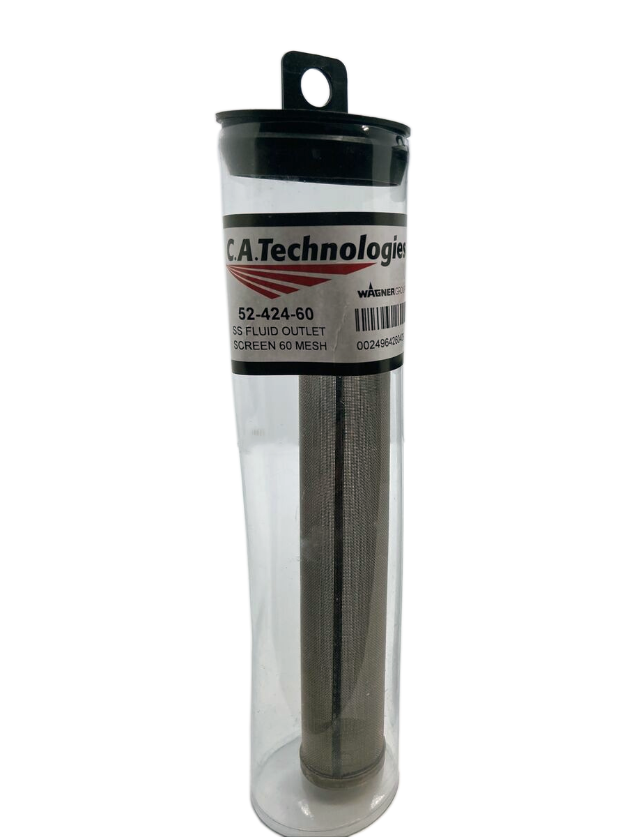 Rejilla de salida de fluido de acero inoxidable de CA Technologies, malla 60 