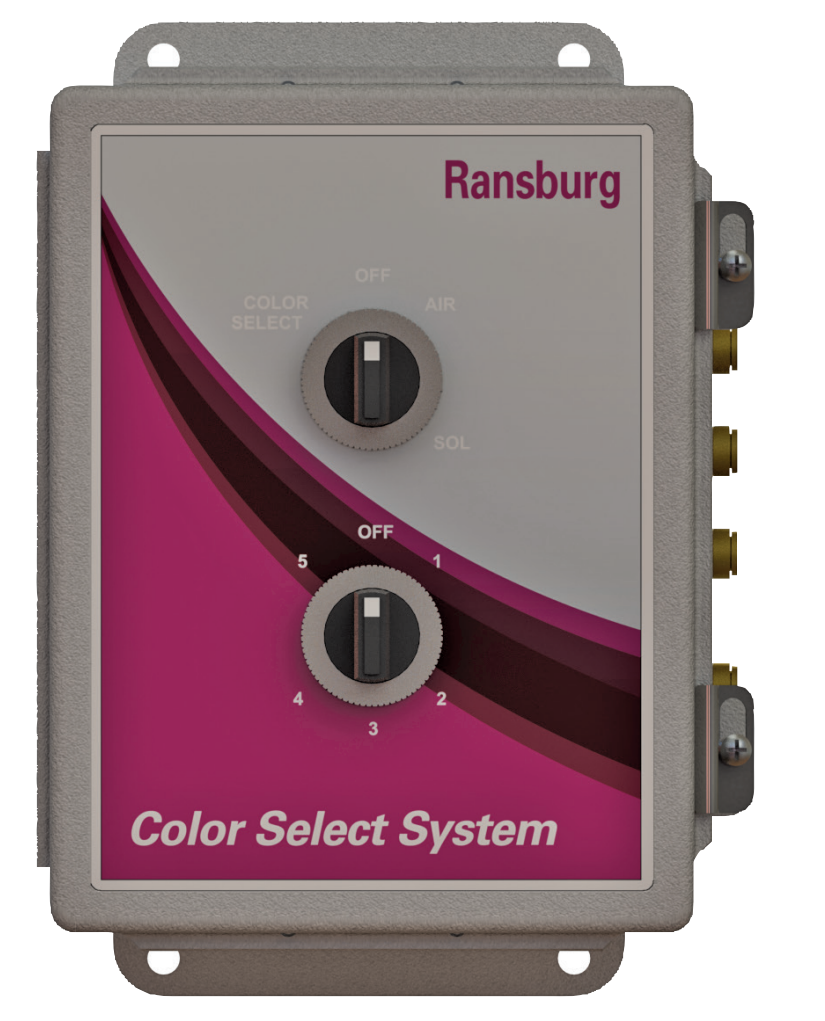 Ransburg LPNE5003-00 Caja de selección de color secundaria 