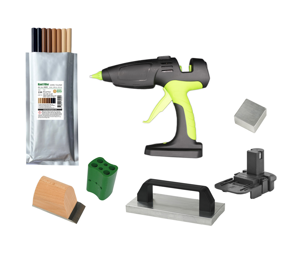 Total Finishing Knot Filler & Wood Repair PRO CORDLESS Kit