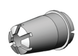 Aftermarket Nordson® 1082186 Cross-Cut Spray Nozzle 2.5mm Castle (Non-OEM)