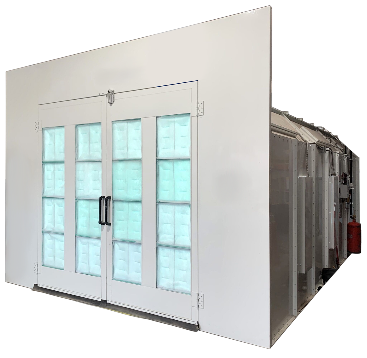 Total Finishing Automotive Cross-Flow Eco Style Paint Spray Booth