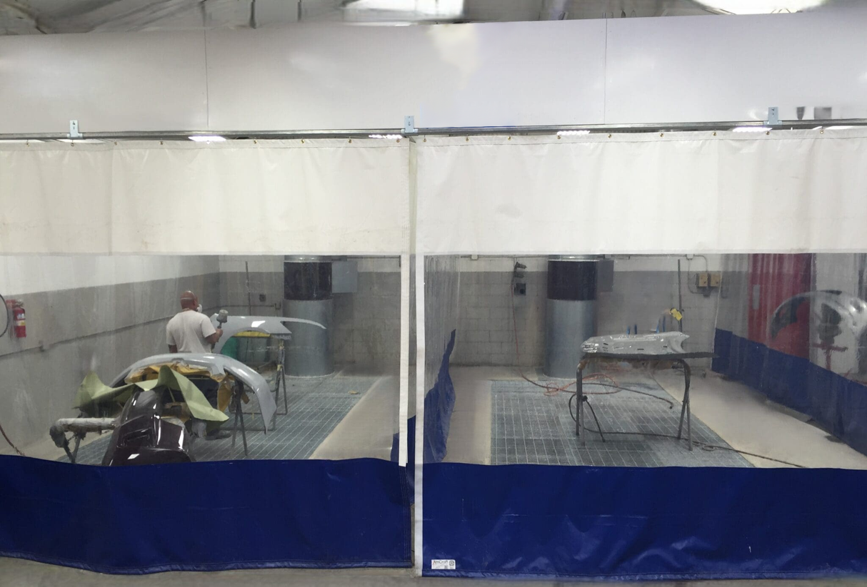 Total Finishing Full-Down Airflow Automotive Prep Station