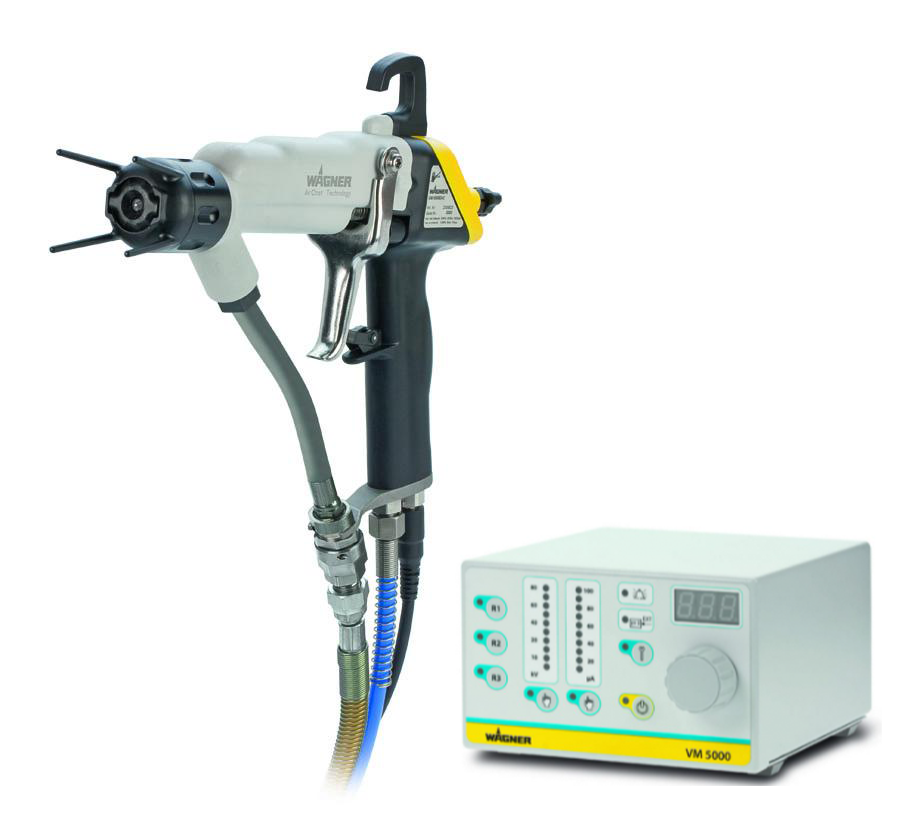 Paquetes de pulverización Wagner Electrostatic GM 5000 EACF - FM / EACR - FM AirCoat (alta presión) 