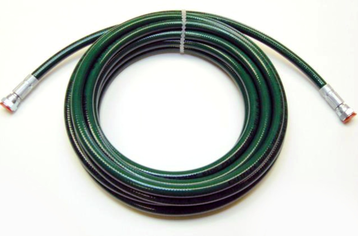 1/4” Airless Fluid Hose – Green (6100 psi) - Fittings: 1/4" Females