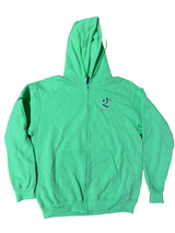Total Finishing Green Zip-Up Hoodie