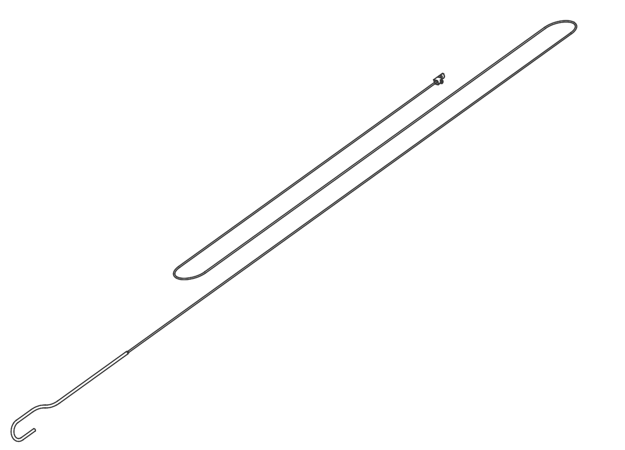 Ransburg 15946-00 PUESTA A TIERRA, CONJUNTO DE GANCHO