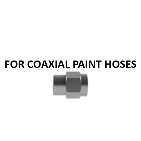 Hosco Hose and Tubing Connectors, Spare Parts, For Coaxial Paint Hose, STP Nut (Various Size Options)