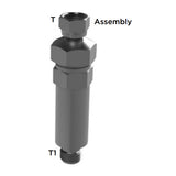 Hosco Tank Strainer Filter Assembly, Female Straight x Male Straight, 60 and 100 Mesh