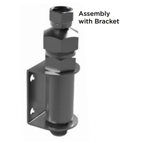 Hosco Tank Strainer Filter Assembly w/ Bracket, Female Straight x Male Straight, 60 and 100 Mesh