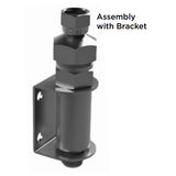 Hosco Tank Strainer Filter Assembly w/ Bracket, Female Straight x Male Straight, 60 and 100 Mesh