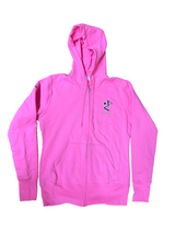 Total Finishing Light Pink Ladies Zip-Up Hoodie