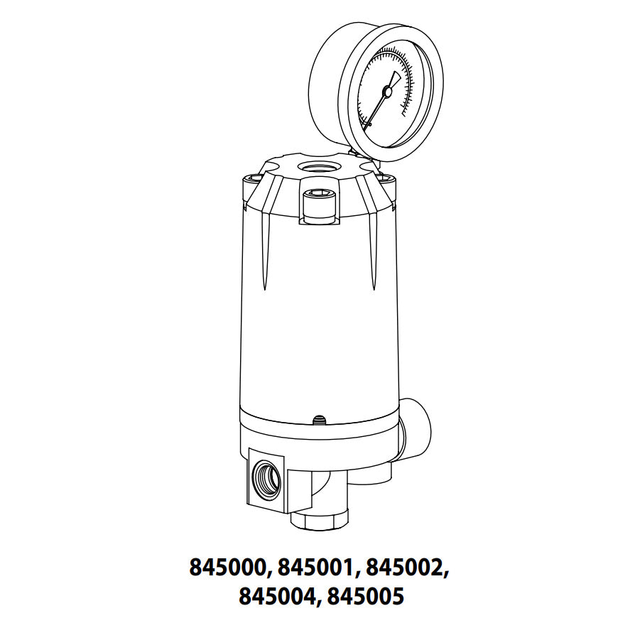 DeVilbiss 84500X Low Pressure Material Regulator