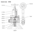SATA 78774 Insert (for Pressure Reg) - Total Finishing Supplies