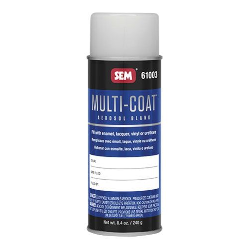 Aerosol en blanco SEM® Multi-Coat™ 61003, 16 oz, cantidad: 12 por caja