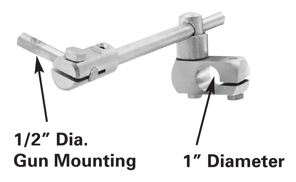 Soporte de montaje para pistola pulverizadora Binks 54-380