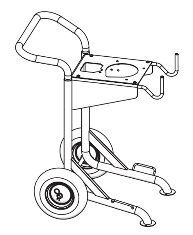 Binks 41-28342 Cart Assembly