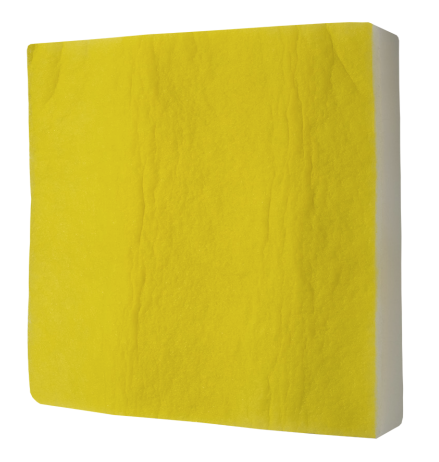 Polyester Exhaust Yellow (PEY) Paint Arrestor Media (2")