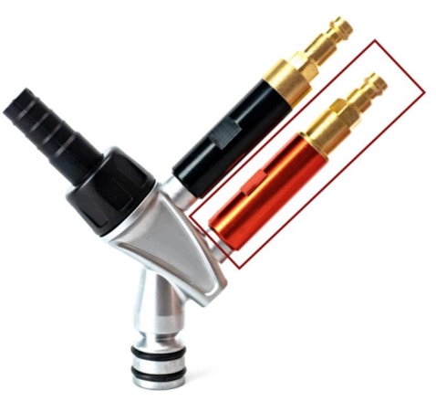 Aftermarket Gema® 1005589 IG06 OptiFlow Powder Injector Conveying Air Check Valve Unit (Non-OEM)