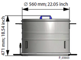 Contenedor de polvo Wagner 3929985