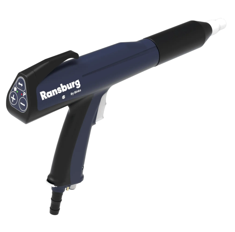 Ransburg Elite Series M5+ Manual Powder Cart - Dual Applicator