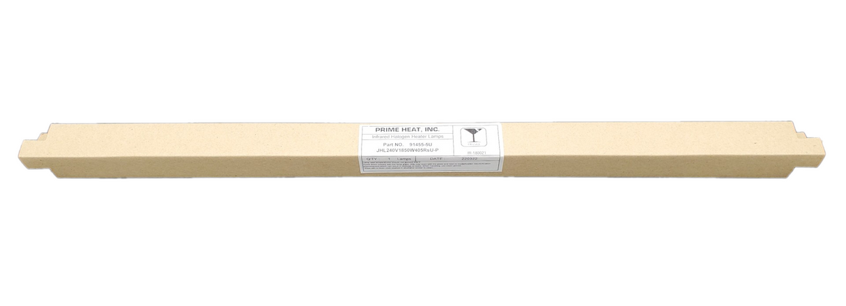 Bombillas de repuesto rojas “cableadas” de repuesto para hornos Prime Heat®™: lámparas infrarrojas (IR) halógenas de onda corta (no originales) 