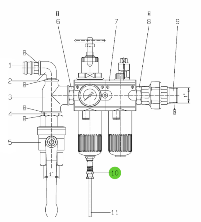 WIWA 0648417 Screw Connection