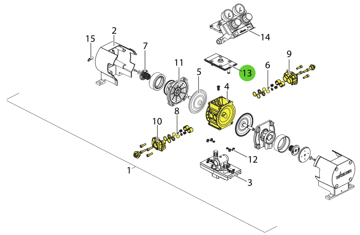 Wagner 2370220 Distributor