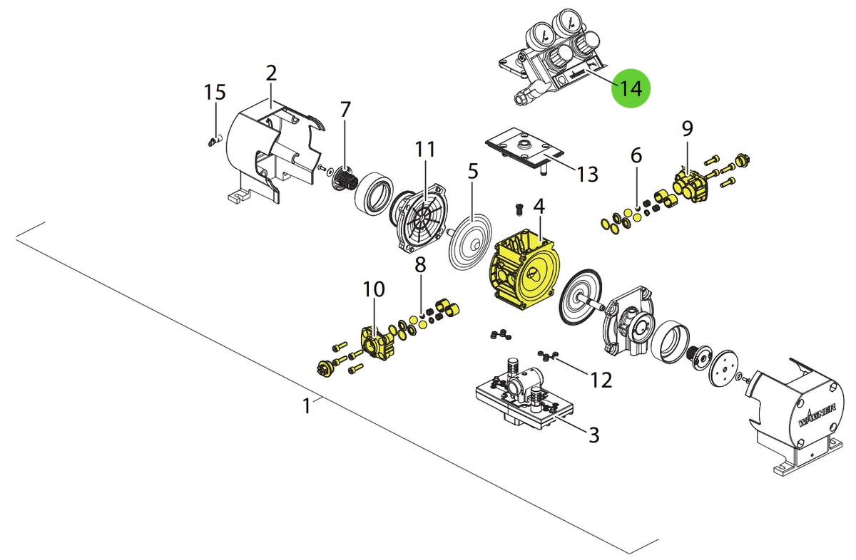 Wagner 2370221 Regulator Unit