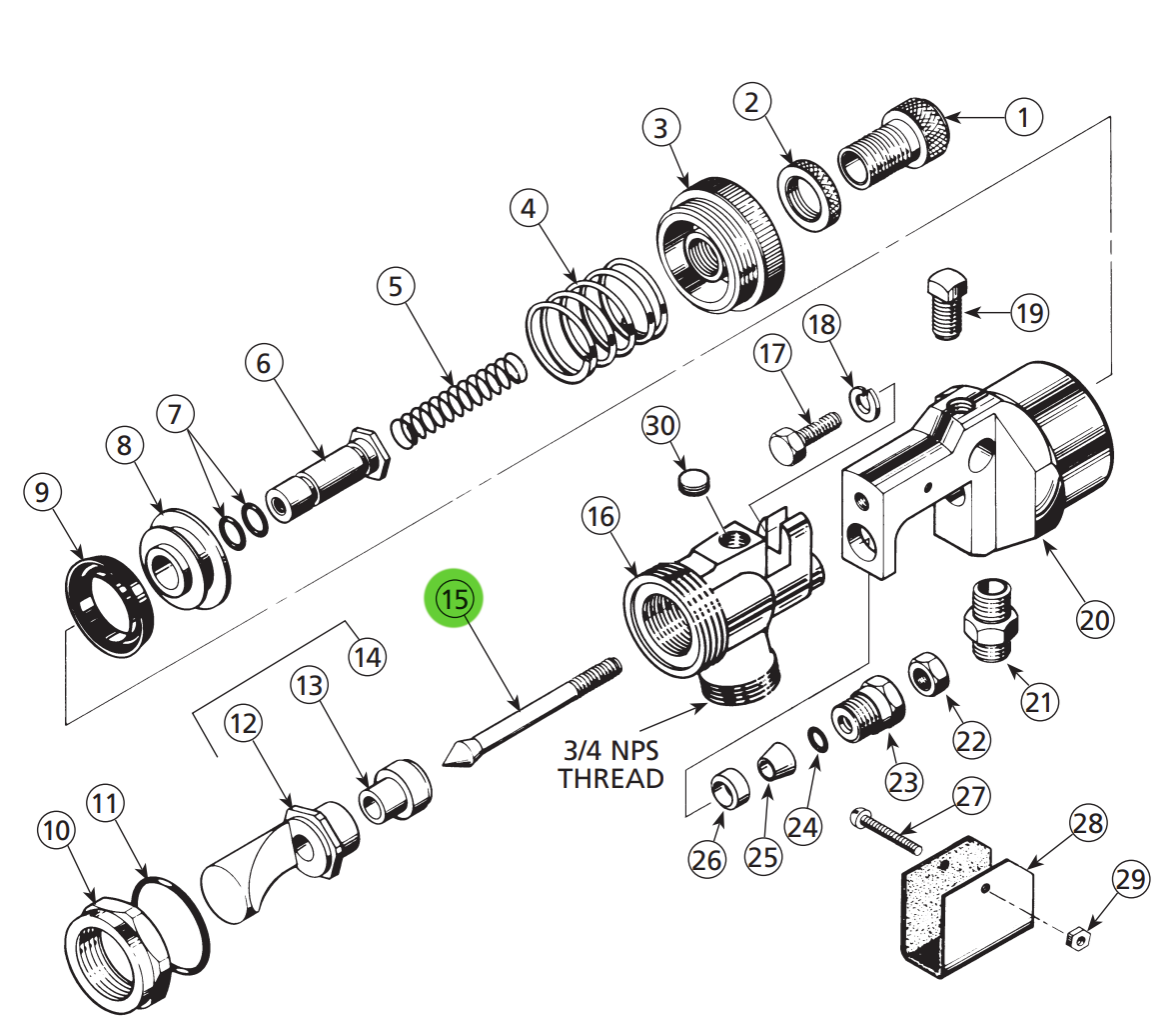 Binks 47-458 Needle