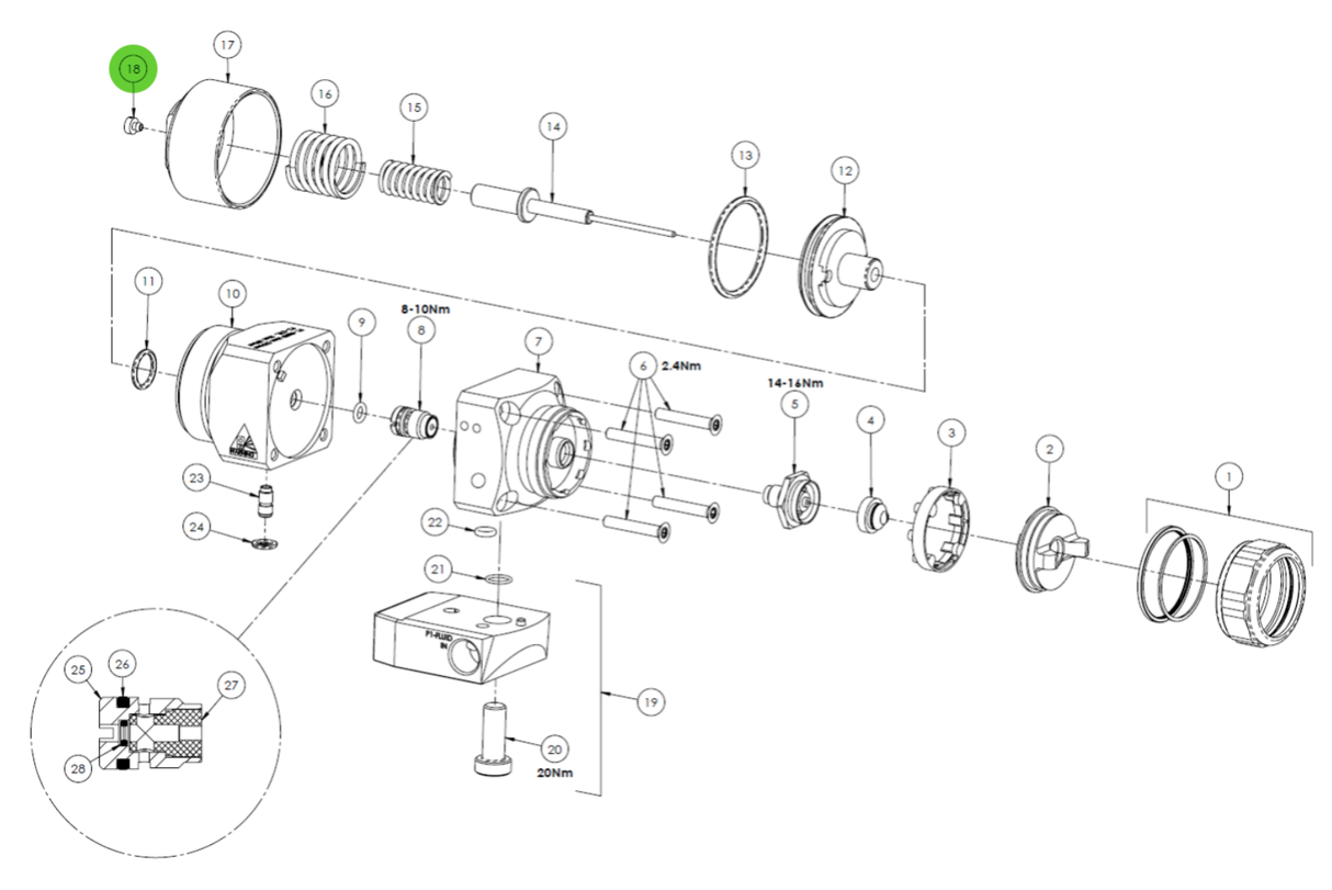 Binks SPA-54 Vent Cap