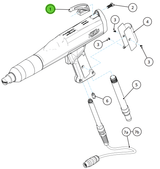 Zeus 902.927 Pistol Hook JGUN01