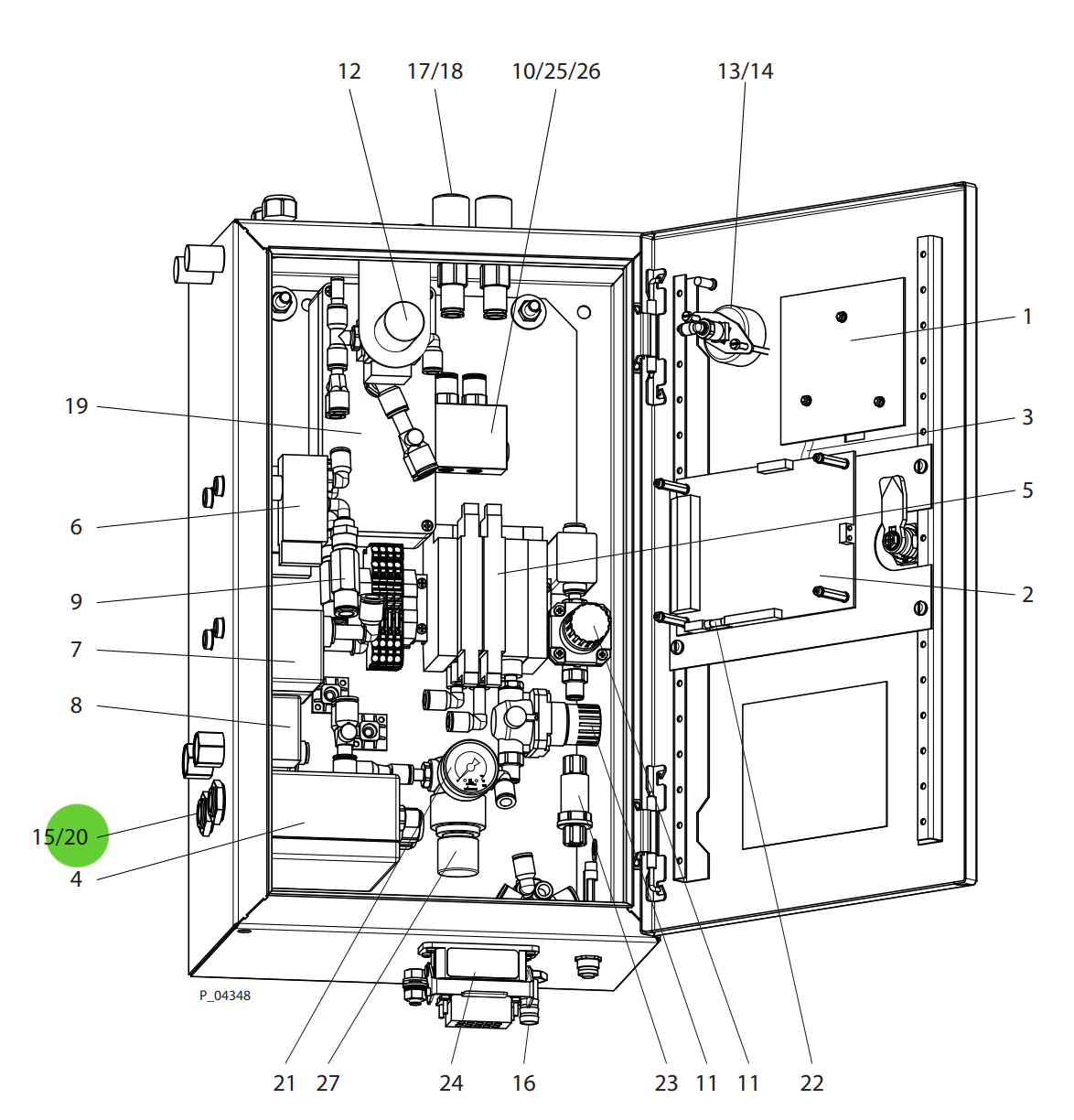 Wagner 9970148 Sealing Ring 2661-1/2