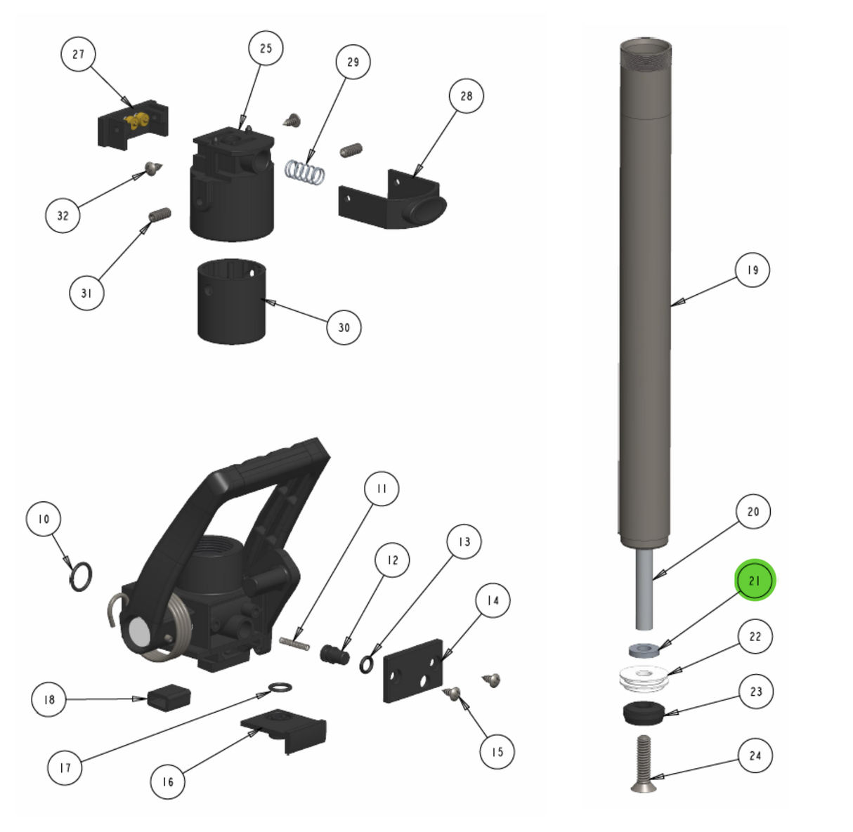 Hero HW5032 Washer, Flat #12 MS809 SS