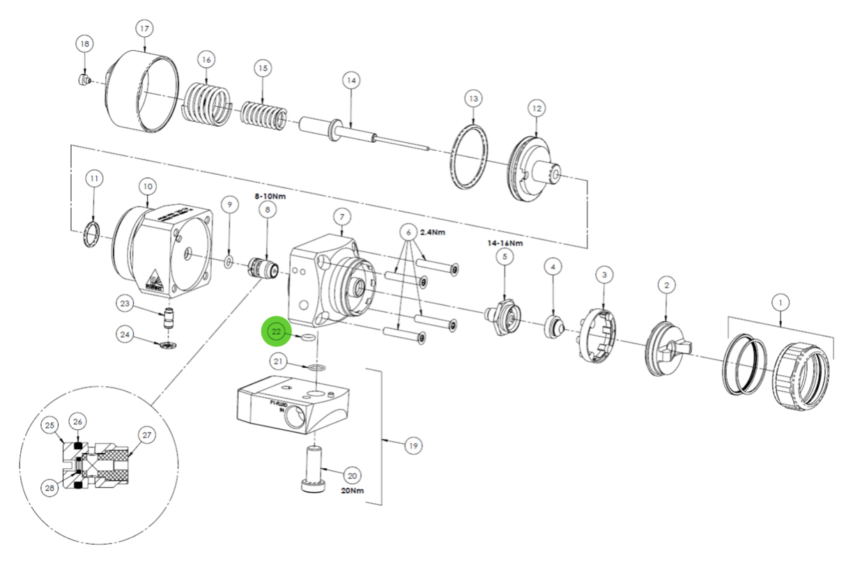 Binks SN-71X-K2 O-Ring