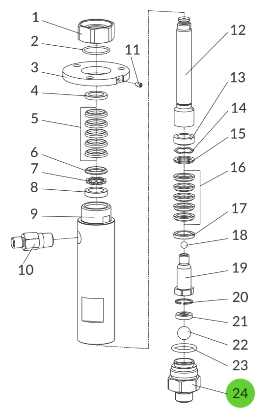 Anest Iwata 940033A0 Valve Adaptor; iCon-M233N