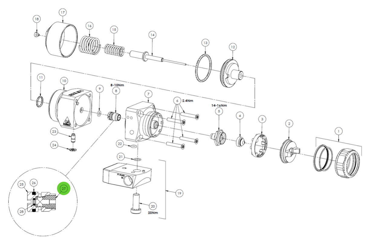 Binks SPA-96-K4 Seal