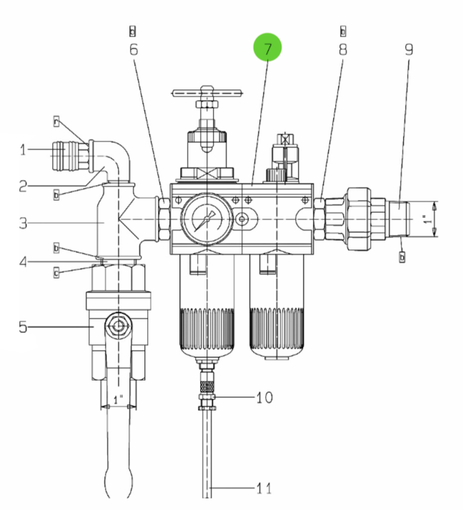 WIWA 0647298 Maintenance Unit