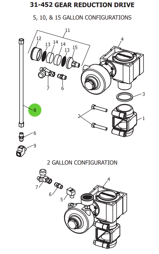 Binks HA-57011 Hose Assembly
