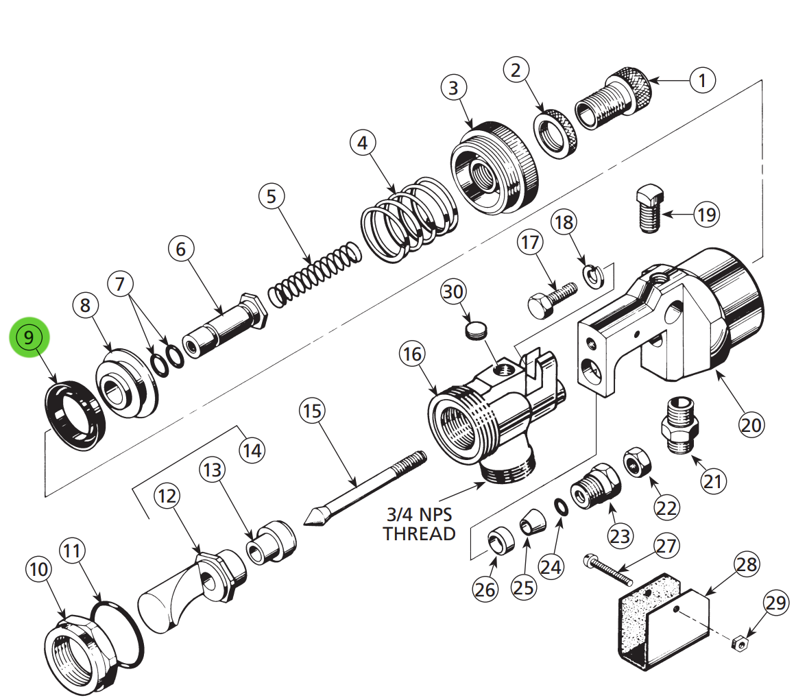Binks 20-3723 U-Cup