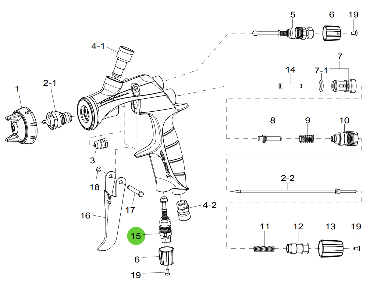 Conjunto de ajuste de aire LS400/LS400H (nuevo)