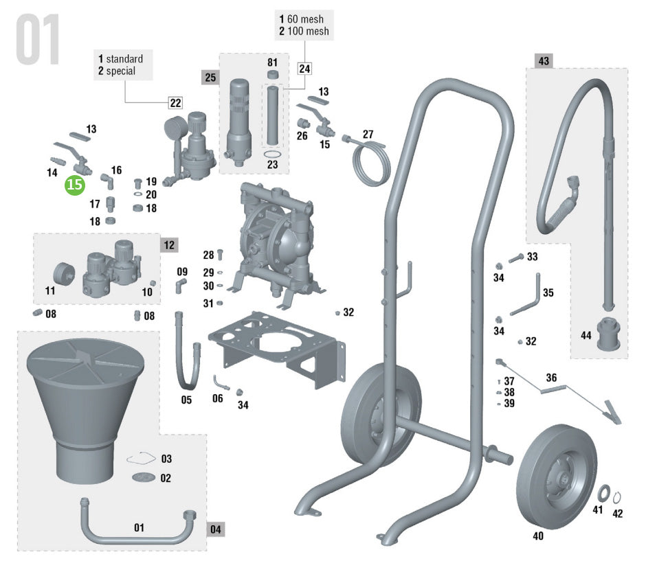 Sagola PT57510019 Product Return Valve